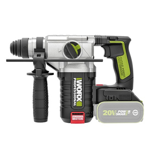 Máy khoan búa dùng pin Li-ion 20V (Không bao gồm pin, sạc) 24mm Worx Green WU388.9