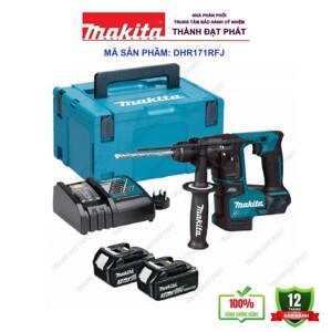 Máy khoan búa dùng pin Makita DHR171RFJ 18V