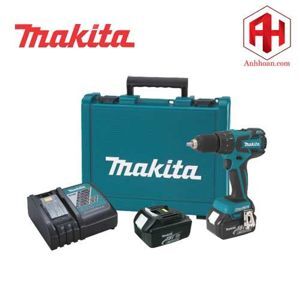 Máy khoan búa dùng pin Makita DHP459RFE