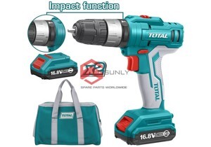 Máy khoan búa dùng pin Total TIDLI1612