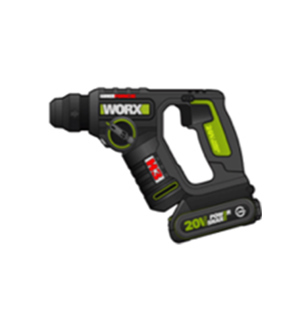 Máy khoan búa dùng pin Worx Green WU380