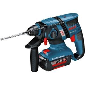Máy khoan búa kiểu xoay pin 36V/4.0Ah mũi SDS plus Bosch 0611906003