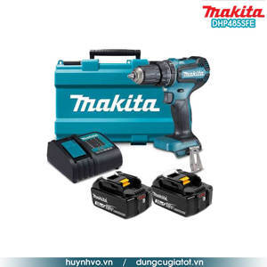 Máy khoan búa và vặn vít dùng pin Makita DHP485SFE