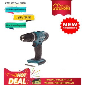 Máy khoan búa vặn vít dùng pin Makita DHP343Z - 14.4V