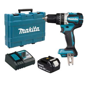 Máy khoan búa, vặn vít dùng pin Makita DHP484RTE