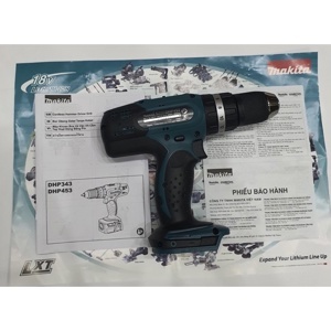 Máy khoan búa vặn vít dùng pin Makita DHP453Z