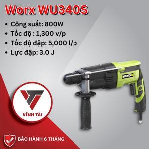 Máy khoan búa Worx Green WU340S