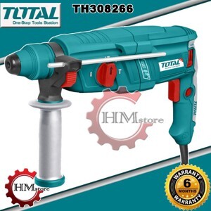 Máy khoan búa xoay Total TH308266 800W
