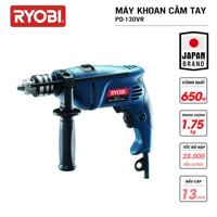 Máy khoan cầm tay đa năng điện 650W RYOBI KYOCERA- PD-130VR
