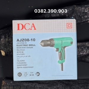 Máy khoan cầm tay DCA AJZ08-10, 250W