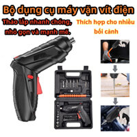 Máy khoan cầm tay, máy bắt vít mini, dụng cụ đa năng thông minh cho gia đình, bộ dụng cụ DIY.