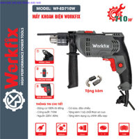 Máy khoan cầm tay WORKFIX WF-ED710W, Dây đồng 100%, Công suất 710W, 13mm/ mẫu mới máy khoan mài