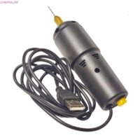 Máy khoan CYBERGLIDE, Máy khoan điện Mini cầm tay 5 mũi khoan cầm tay, Máy khoan điện cầm tay cầm tay bằng gỗ thủ công 5V USB