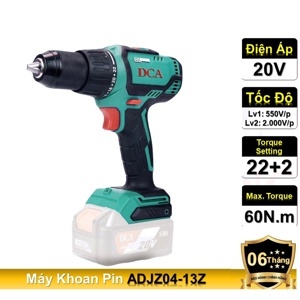 Máy Khoan DCA Dùng Pin 20V ADJZ04-13Z