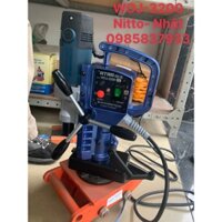 Máy khoan đế từ WOJ-3200 NITTO Nhật bản tại Máy cầm tay NTT bảo hành dài hạn dùng khoan thép tấm dễ dàng hiệu quả