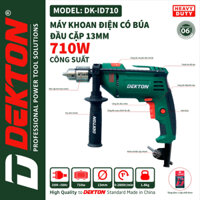 Máy Khoan Dekton 710W Đầu Cặp 13MM / DK-ID710 / Có Khoan Búa