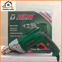 Máy khoan Dekton DK-ID750 đầu 13ly,chuyên khoan sắt,gạch,gỗ,khoan cầm tay
