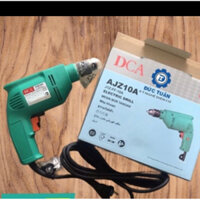 MÁY KHOAN ĐIỆN CẦM TAY 300W DCA AJZ10A [CHÍNH HÃNG] MÁY KHOAN SẮT DCA [RẺ] MÁY KHOAN CẦM TAY MINI TOTAL INGCO