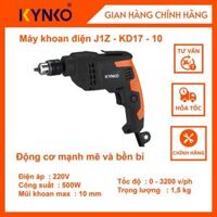 Máy khoan điện cầm tay chính hãng Kynko đầu 10mm J1Z-KD17-10 6171 giá tốt