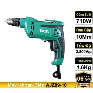 Máy khoan điện cầm tay DCA AJZ09-10 - 710W