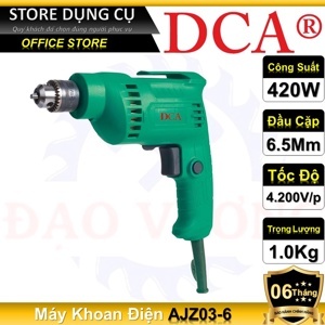 Máy khoan điện cầm tay DCA AJZ03-6
