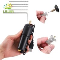 Máy khoan điện Mini LIUJIR 5V Làm đồ trang sức thủ công bằng gỗ