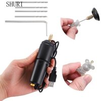 Máy khoan điện Mini SHURI, Máy khoan mũi khoan USB 5, Dụng cụ đục lỗ cầm tay cầm tay 5V Máy khoan điện cầm tay thủ công