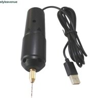 Máy khoan điện Mini STYLEAVENUE, Máy khoan mũi khoan USB 5, Dụng cụ đục lỗ bền Máy khoan điện cầm tay cầm tay cầm tay thủ công