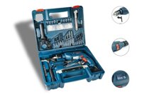 MÁY KHOAN ĐỘNG LỰC 550W 13MM BOSCH GSB 550 SET (BỘ PHỤ KIỆN 100 MÓN) - HÀNG CHÍNH HÃNG