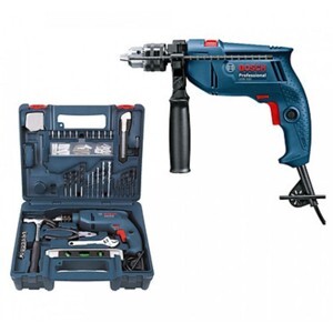 Máy khoan động lực Bosch GSB 550 set 100 món