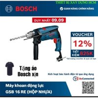 Máy khoan động lực Bosch GSB 16 RE (Hộp nhựa) máy móc HCM