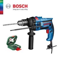 Máy khoan động lực Bosch GSB 13 RE + Bộ Xline 34 chi tiết