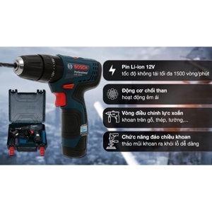 Máy khoan động lực dùng pin Bosch GSB-120LI