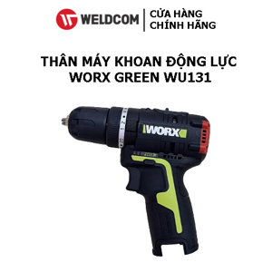 Máy khoan động lực dùng pin Li-ion 12V Worx Green WU131