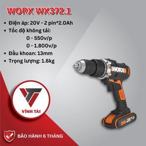 Máy khoan động lực dùng pin Worx WX372.1