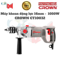 Máy Khoan Động Lực, Xung Lực 16mm - 1050W CROWN CT10032 - HÀNG CHÍNH HÃNG