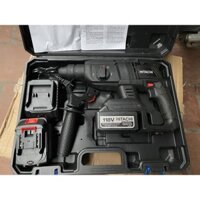 Máy Khoan Đục Betong Pin HITACHI không chổi than-Bảo hành 6 tháng