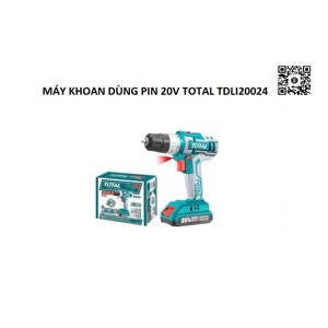 Máy khoan dùng pin 20V Total TDLI20024