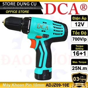 Máy khoan dùng pin DCA ADJZ09-10