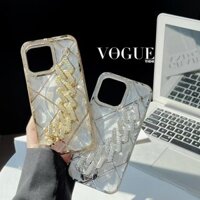Máy khoan flash 3d có dây chuyền vỏ điện thoại cho Iphone 16 16promax 15 13PROMAX 12 11 14 14 pro 14 pro max vỏ điện thoại mềm