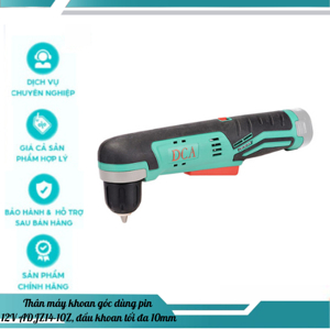 Máy khoan góc Pin 12V DCA ADJZ14-10Z