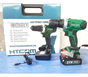 Máy khoan HTcom HT8621 - Pin, 21V