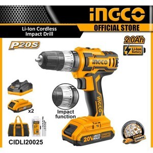 Máy khoan Ingco cidli20025