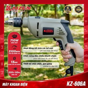 Máy khoan Kaizen KZ-606A - 710W