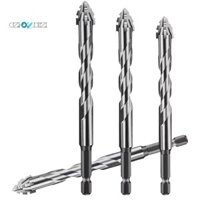 Máy khoan lệch tâm răng cưa bốn lớp mới để khoan khô tất cả các loại gạch gốm, thủy tinh, đá cẩm thạch và bê tông 4 chiếc