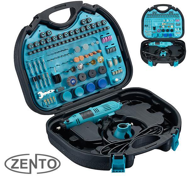 Máy khoan, mài, khắc mini đa năng 252 chi tiết Zento JS10B