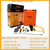 Máy khoan máy mài TÓP BÁN CHẠY  Bình xịt điện phun thuốc trừ sâu/ Osaka 20 lít [20L-A - Bơm đôi]