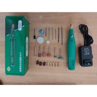 Máy Khoan mini cầm tay siêu khỏe hàng đài loan B24 Xanh - Đánh Bóng Epoxy Resin khoan cắt mài đa năng 24w