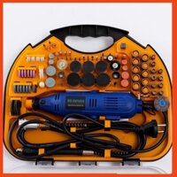 Máy khoan mini cầm tay,Bộ khoan mài tiện mini Dsinger nhiều chức năng khoan mài tiện nhiều chi tiết phụ kiện đa năng