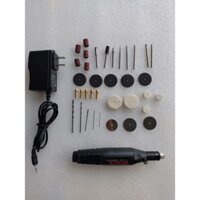 Máy khoan mini khoan đá ngọc mài cắt đa năng K1.2 máy khoan nhỏ làm lông chim kèm phụ kiện